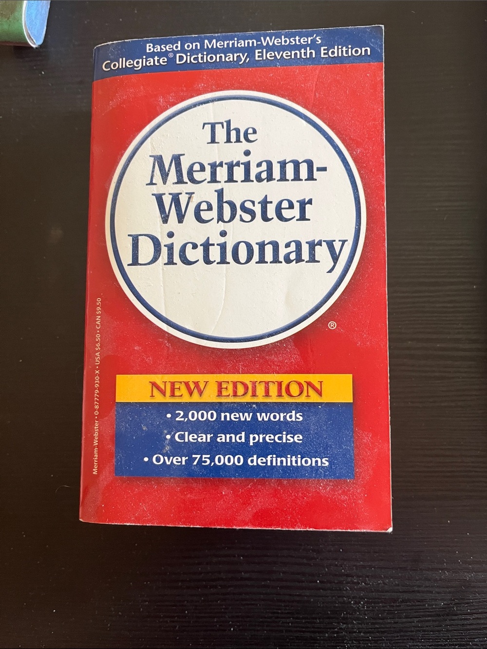 Merriam-Webster Dictionary — Red Cover